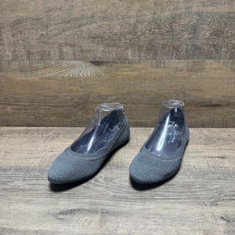 Skechers Cleo Dots Textile Ballet Flat Shoes Women's Size 7